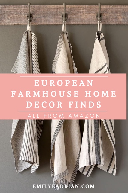 lection of home decor finds I want in my home for that European Farmhouse Aesthetic! #HomeDecor #Lifestyle #CollectiveVoiceHQ