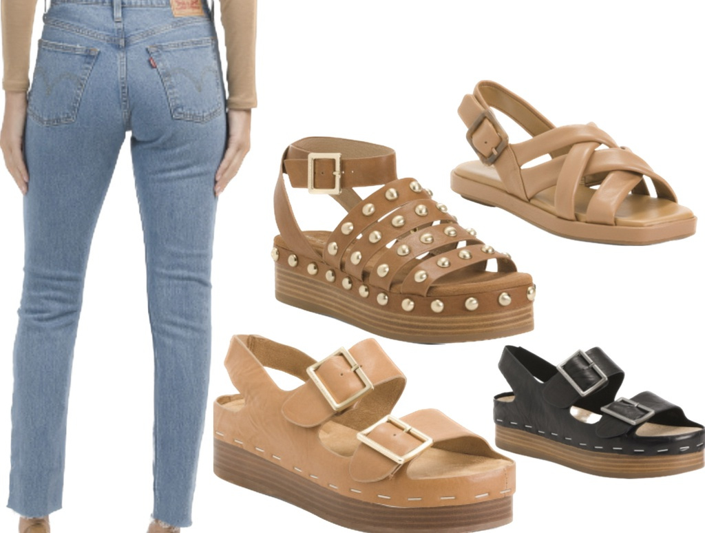 Fashion Look Featuring Vince Sandals and Kelsi Dagger Sandals by