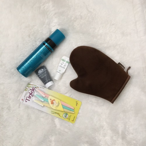 Look by Savvy Southern Chic featuring Self Tan Express Bronzing Mousse