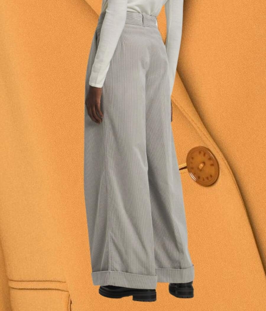 LUISAVIAROMA+Aspesi Oversize Cotton Corduroy Pants