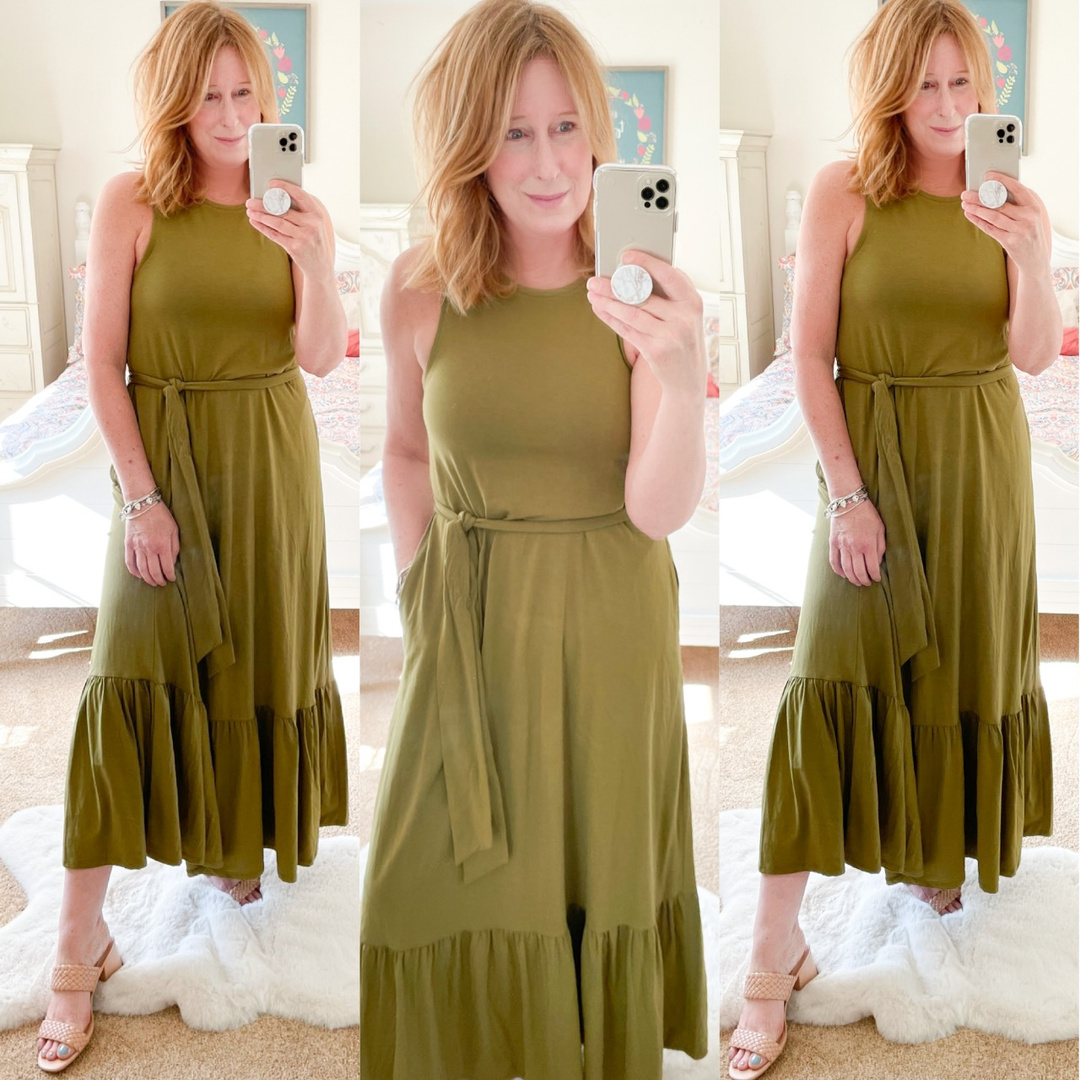 Target A New Day Green Dress 2024