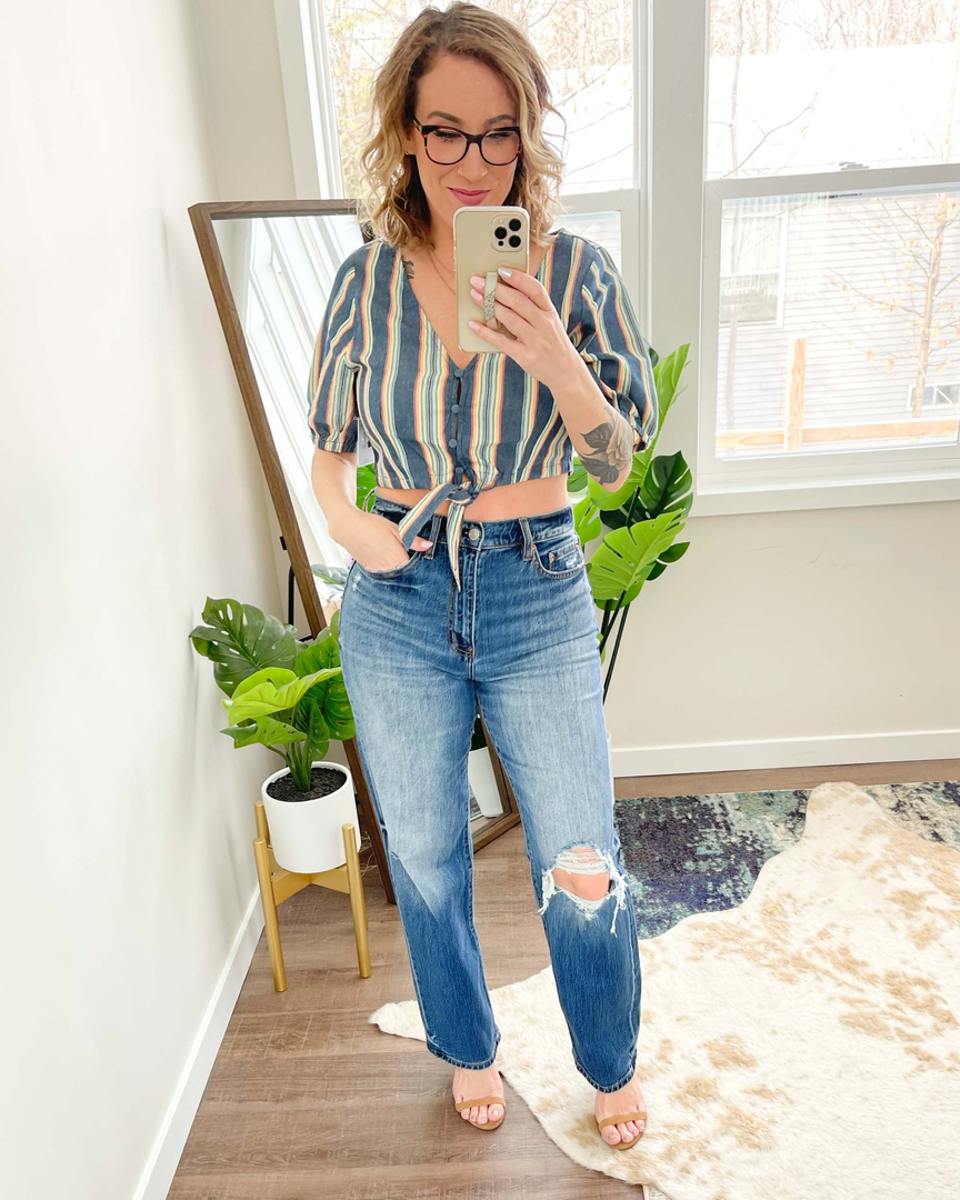 banana republic mom jeans