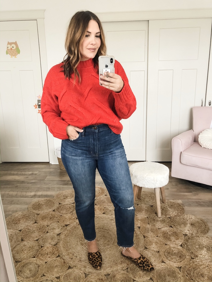 Look by Mommy In Heels featuring Rivet & Thread Perfect Vintage Crop Jeans in Clarkdale Wash