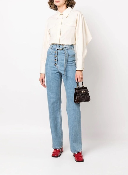 Emily High-Rise Wide-Leg Jeans