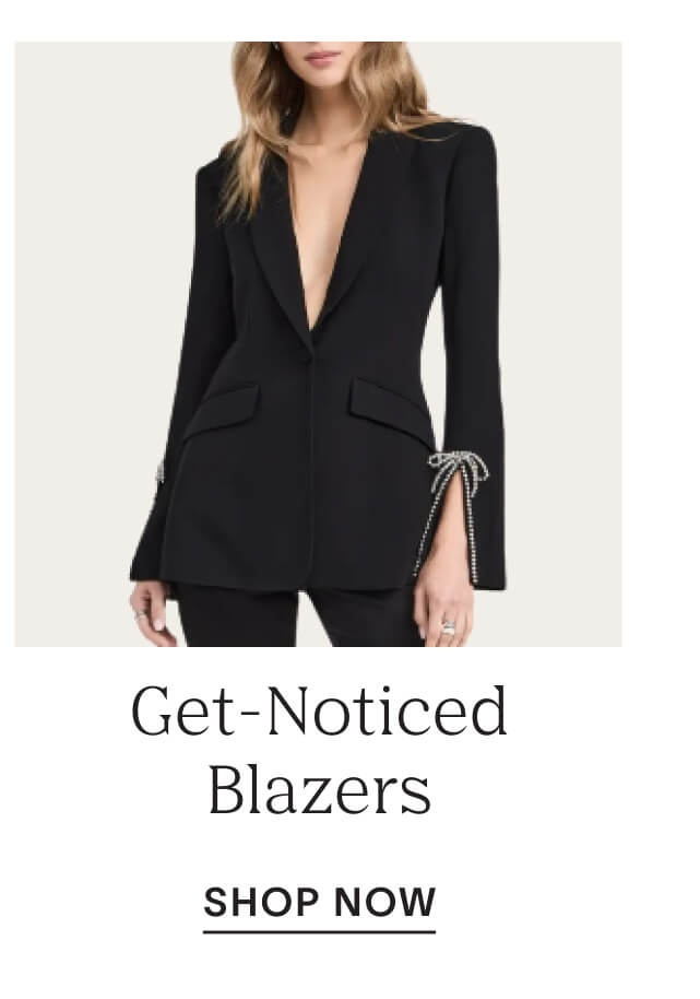 Shop to Get Noticed in these Blazers