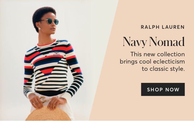 NAVY NOMAD AT RALPH LAUREN