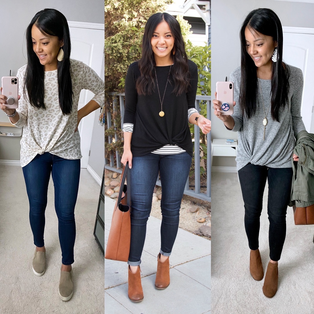 Fashion Look Featuring Gibson Tops and Halogen T-shirts by puttingmetogether  - ShopStyle