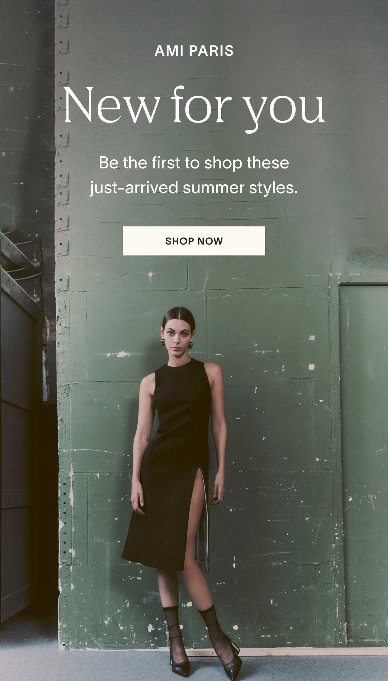 Shop these just-arrived summer styles at Ami Paris