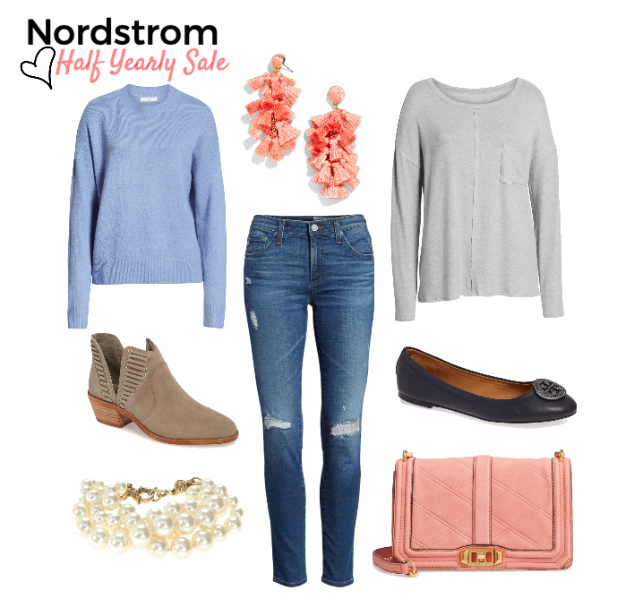 Fashion Look Featuring BP Sweaters and BaubleBar Earrings by ...