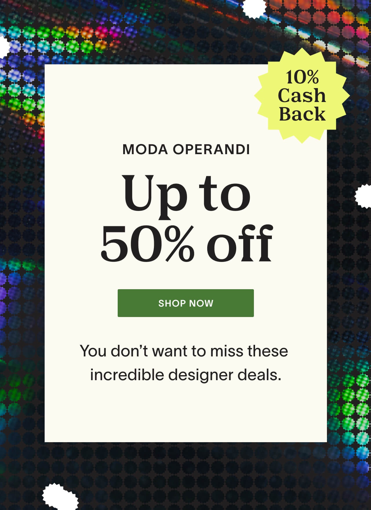 SHOP THE MODA OPERANDI SALE