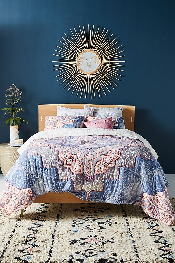 New Anthropologie Meguro Duvet Cover hotsell Queen plus 2 Shams