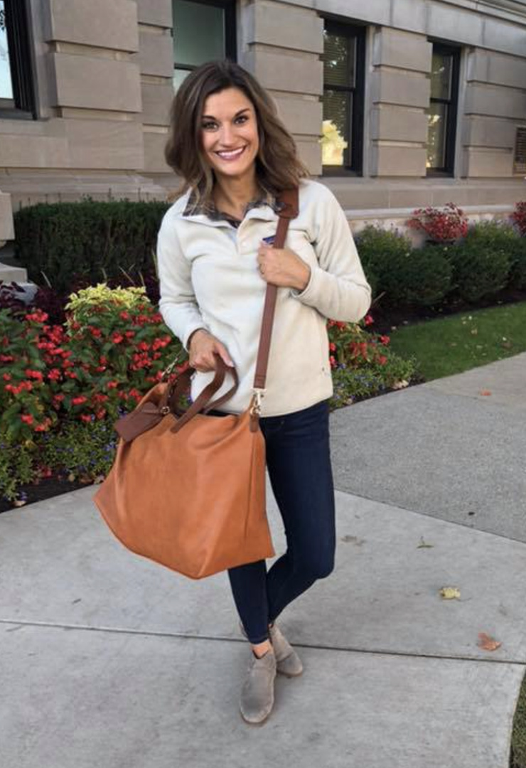 Fashion Look Featuring Sole Society Bags and Patagonia Sweaters by