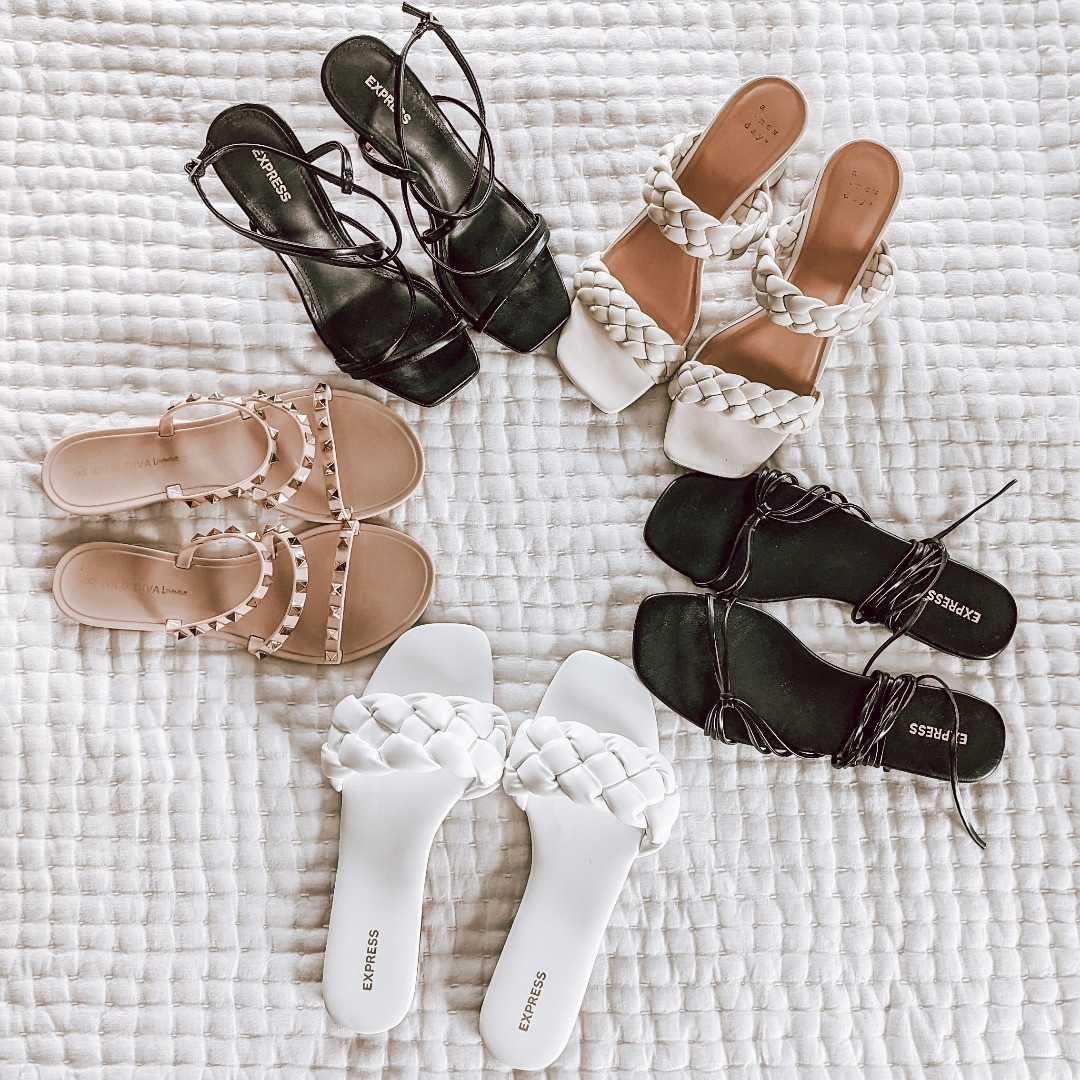Fashion Look Featuring A New Day Slide Sandals by FigAndRoses ShopStyle