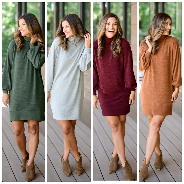 s for fall - Use code CANDACE10 to save 10% off my dress. I sized down one size to XS in the dress. Booties are true to size.