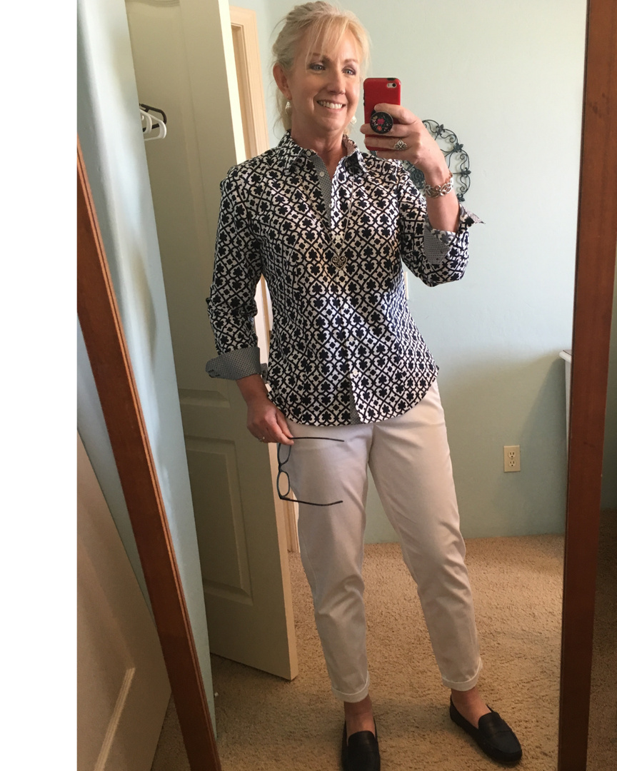 Fashion Look Featuring Talbots Petite Pants and Talbots Women's Fashion by  mykayharms - ShopStyle