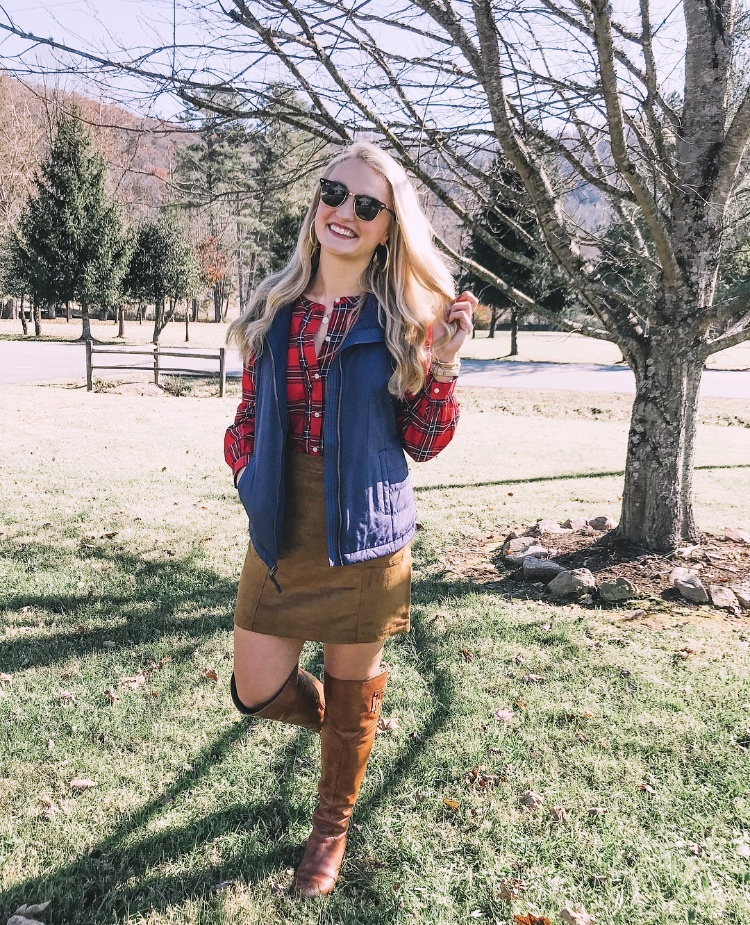 Fashion Look Featuring XOXO Boots and Columbia Vests by margaretchase ...