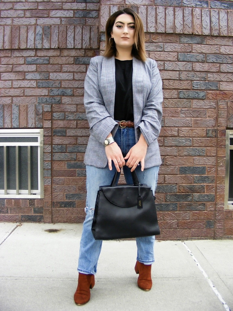 Fashion Look Featuring Daniel Rainn Petite Jackets and Levi's Cropped ...