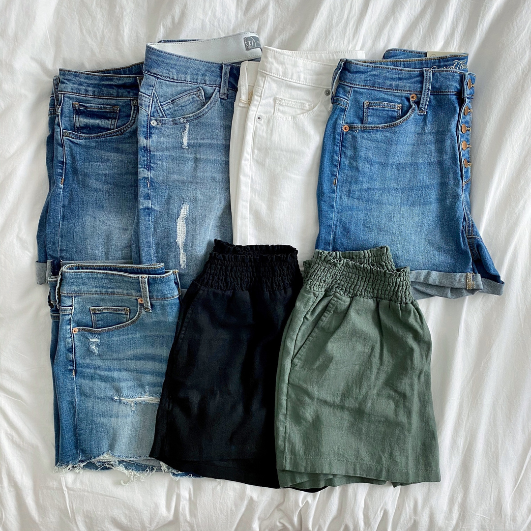 wit and wisdom jean shorts