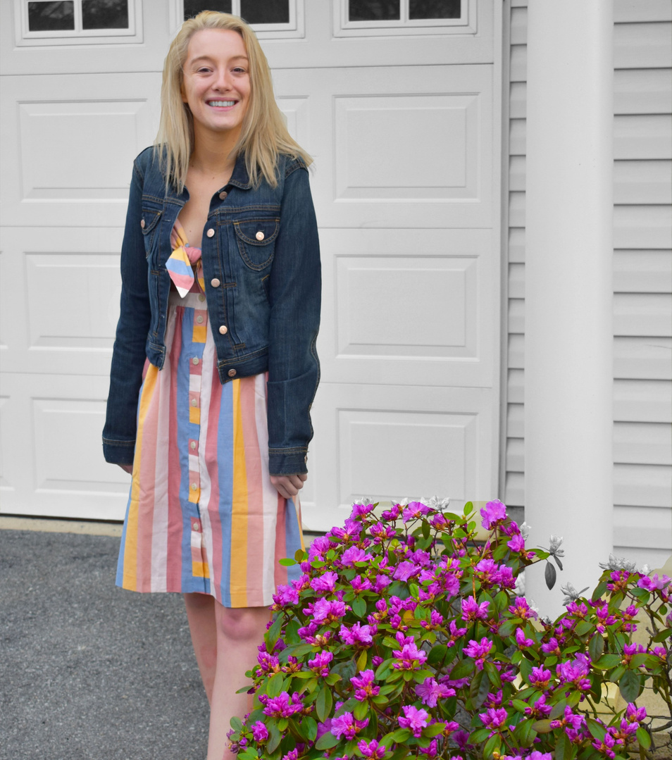 Fashion Look Featuring Madewell Day Dresses and Old Navy Petite