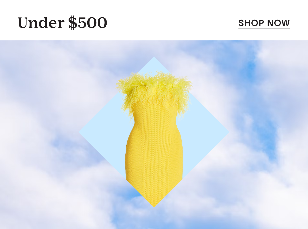 UNDER $500