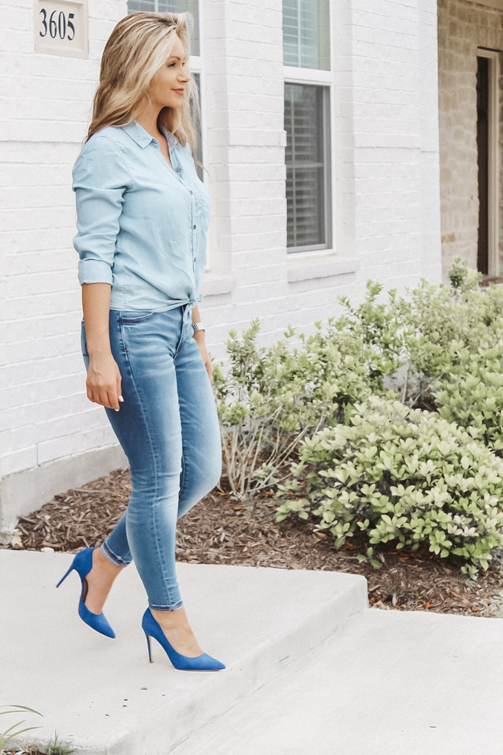 Fashion Look Featuring Levi's Tops AG Jeans Skinny Jeans by RoséandCashmere - ShopStyle