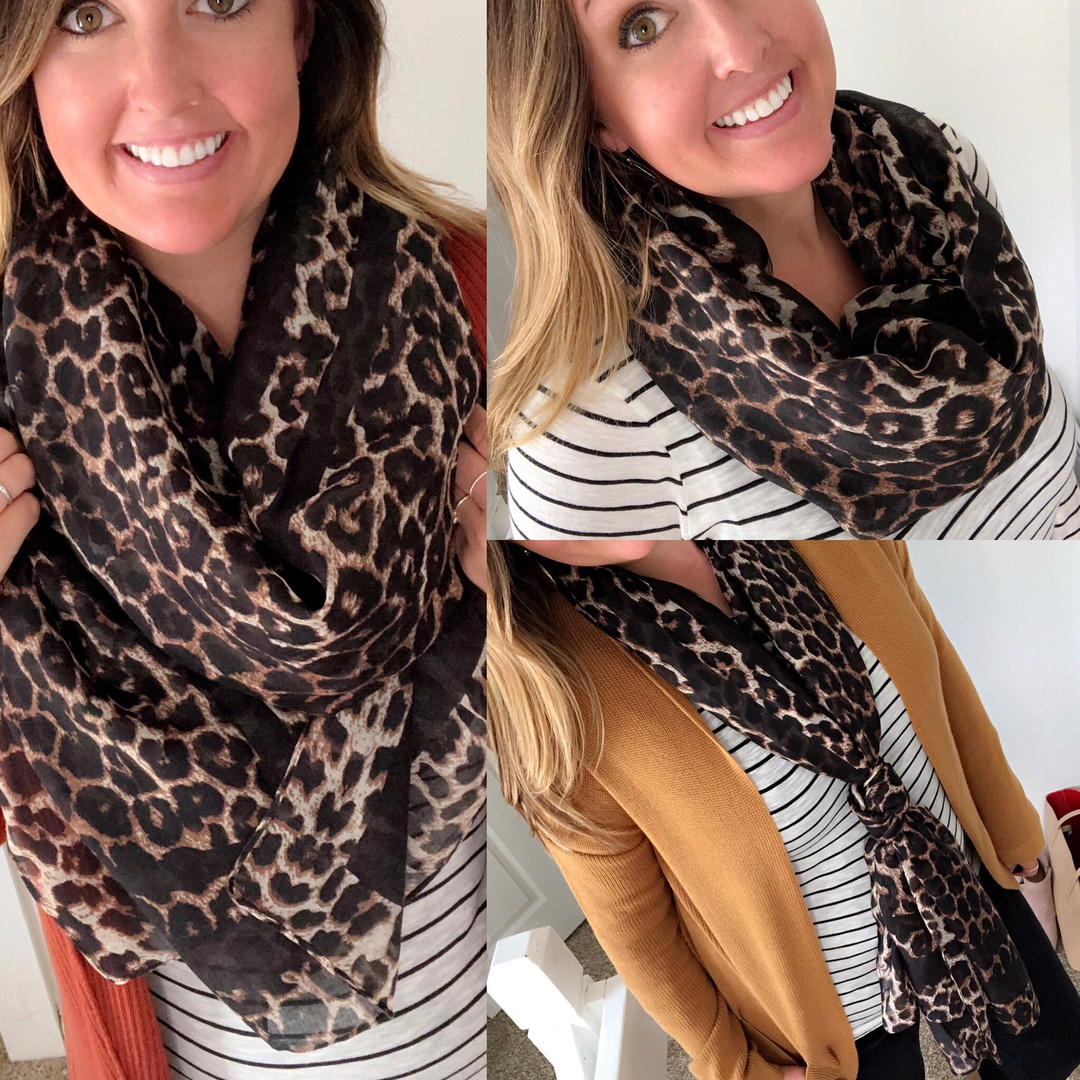 Bp store leopard scarf