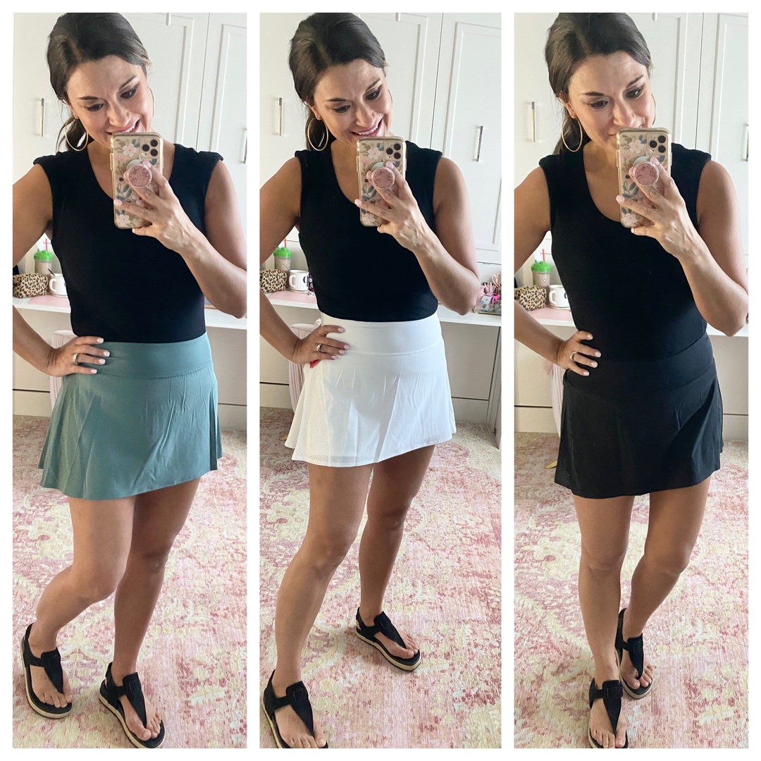 Fashion Look Featuring Spanx Skorts and Spanx Women's Fashion by