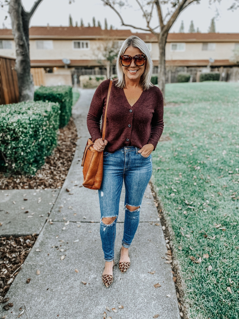 old navy slouchy cardigan