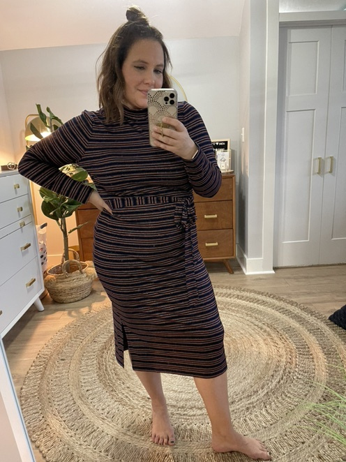 loft midi dress