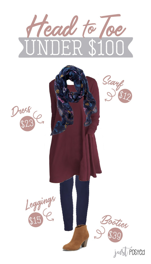 old navy plush knit swing dress