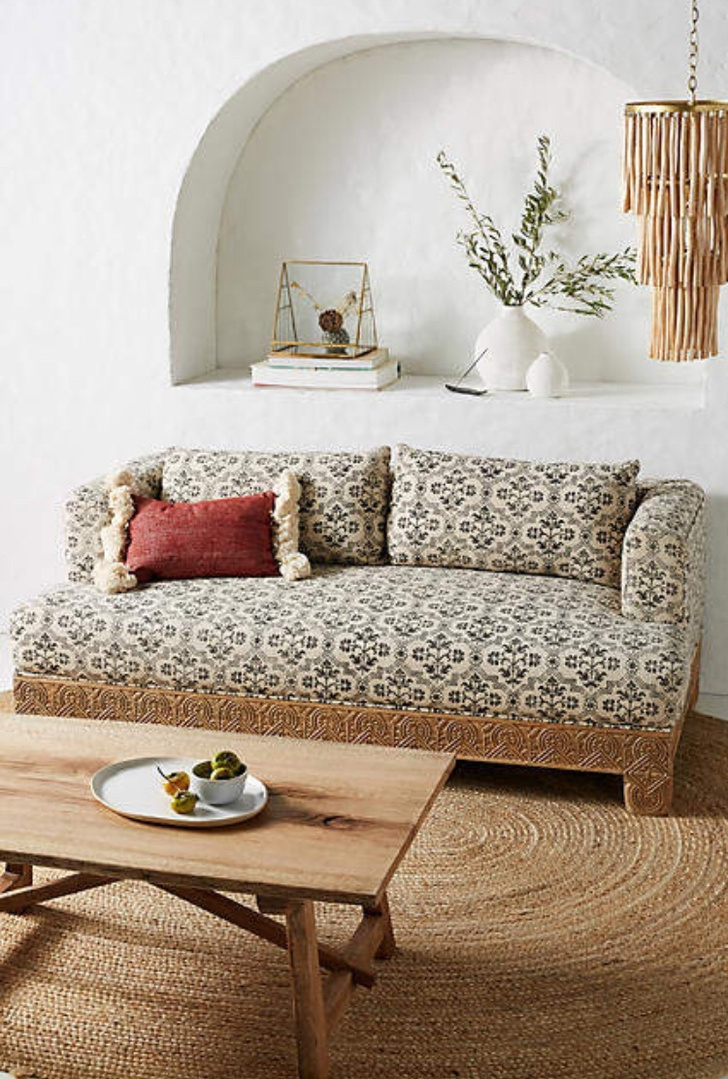 Fashion Look Featuring Anthropologie Sofas & Loveseats by Stacibeth