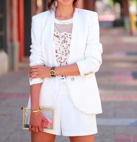 Fashion Look Featuring Reiss Blazers and MICHAEL Michael Kors Evening Shoes  by dresssupplement - ShopStyle
