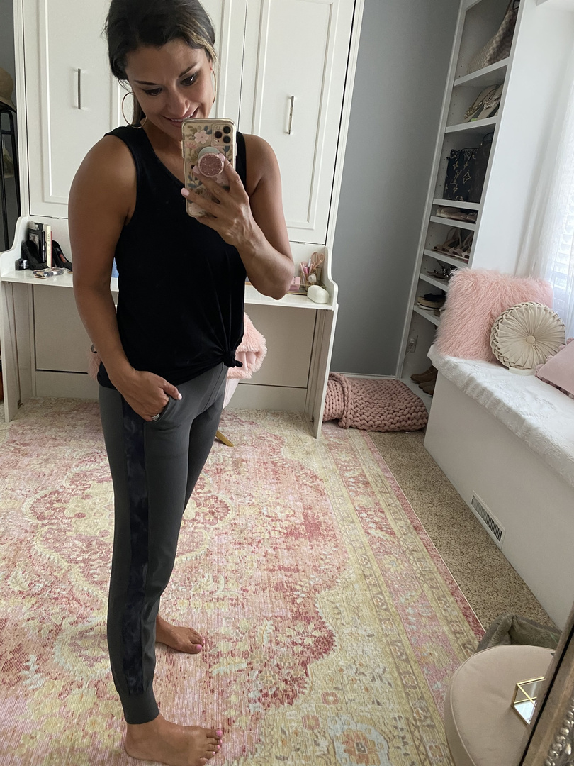 lululemon align jogger track stripe