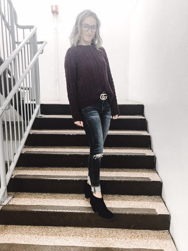 Fashion Look Featuring American Eagle Sweaters and American Eagle Jeggings by AlishaSturges ShopStyle