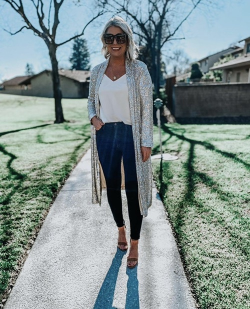 Bb dakota dulcinea sequin duster jacket Clearance