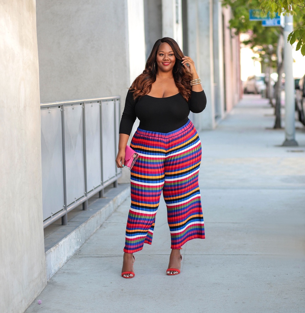 Fashion Look Featuring ASOS Plus Size Tops and Lucy Paris Teen Girls' Pants  by trendycurvy - ShopStyle