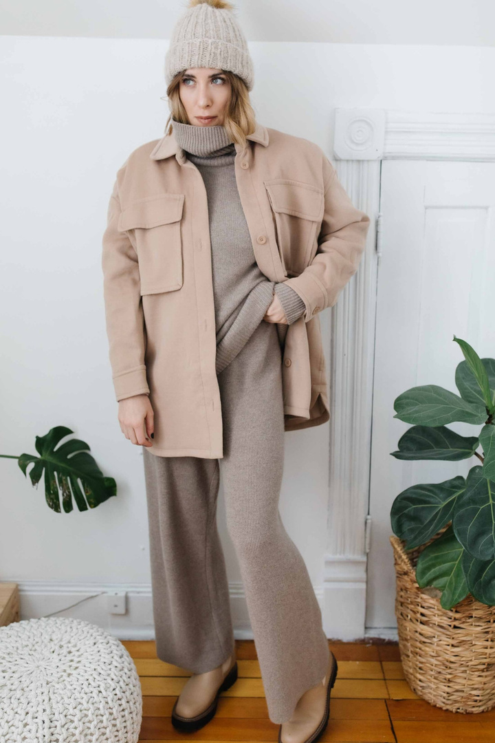 Nordstrom Signature + Cashmere Wide Leg Pants