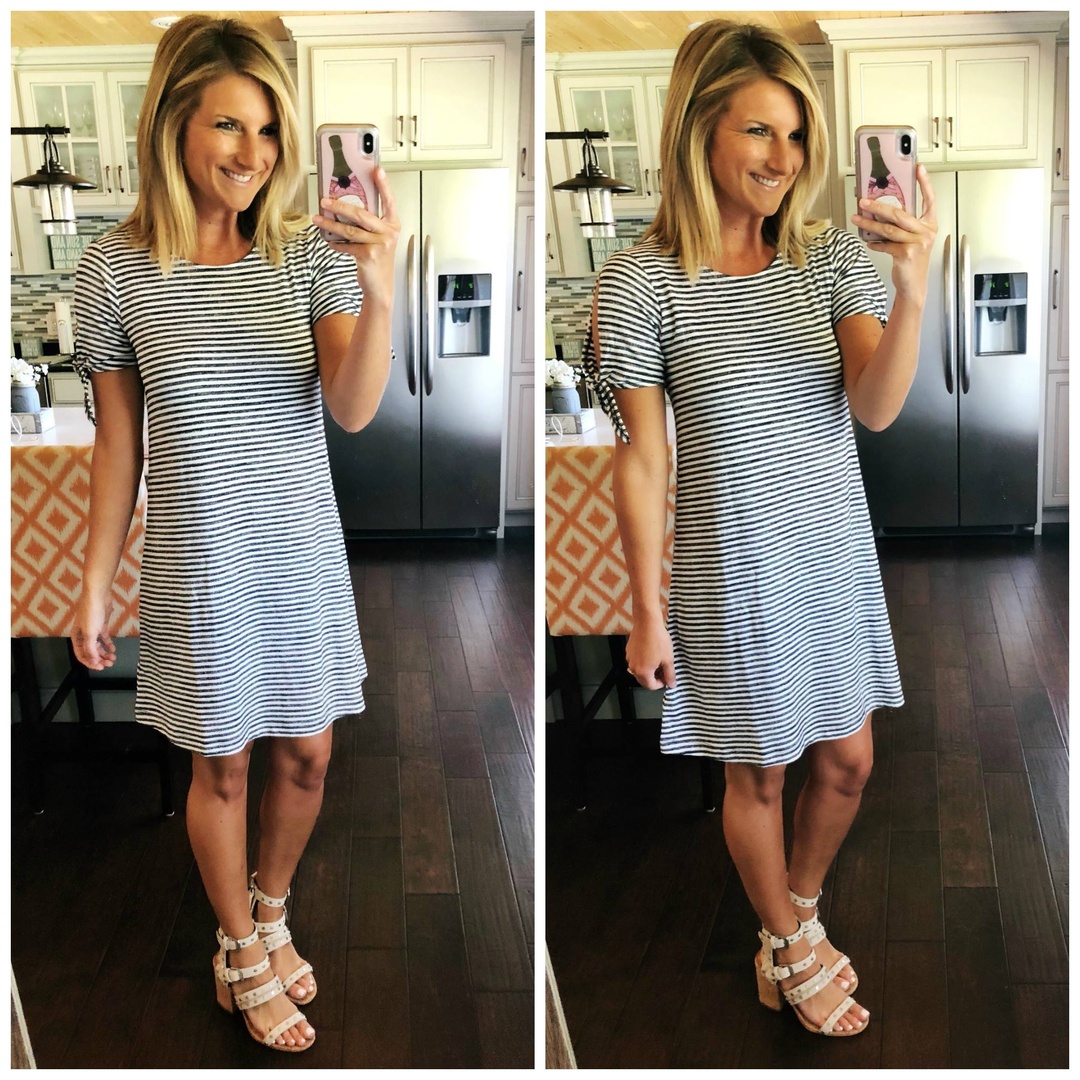 Fashion Look Featuring Gap Maternity Dresses and Dolce Vita Sandals by ...