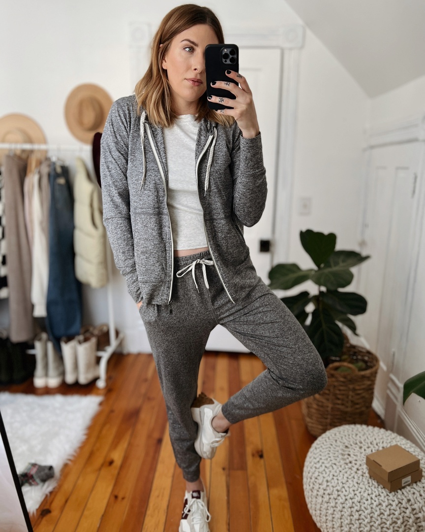 Fashion Look Featuring vuori Sweatshirts & Hoodies and On Performance  Sneakers by themotherchic - ShopStyle