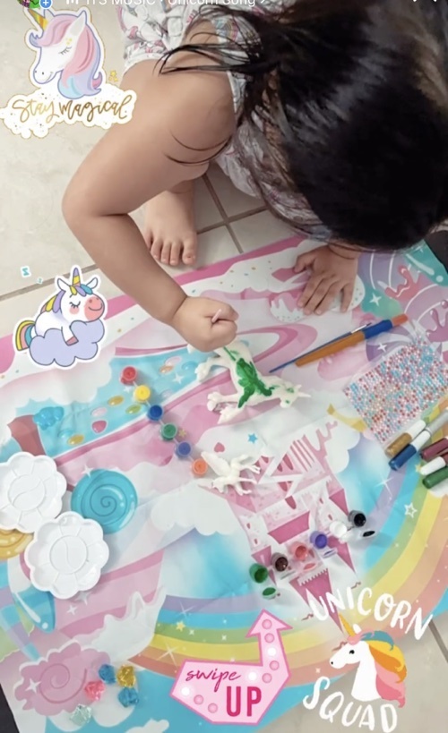  Yileqi Unicorn Painting Kit - Paint Craft for Girls