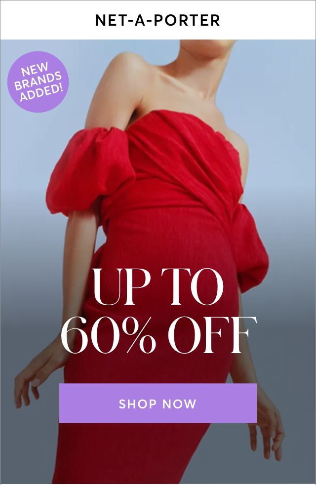 60% OFF AT NET-A-PORTER