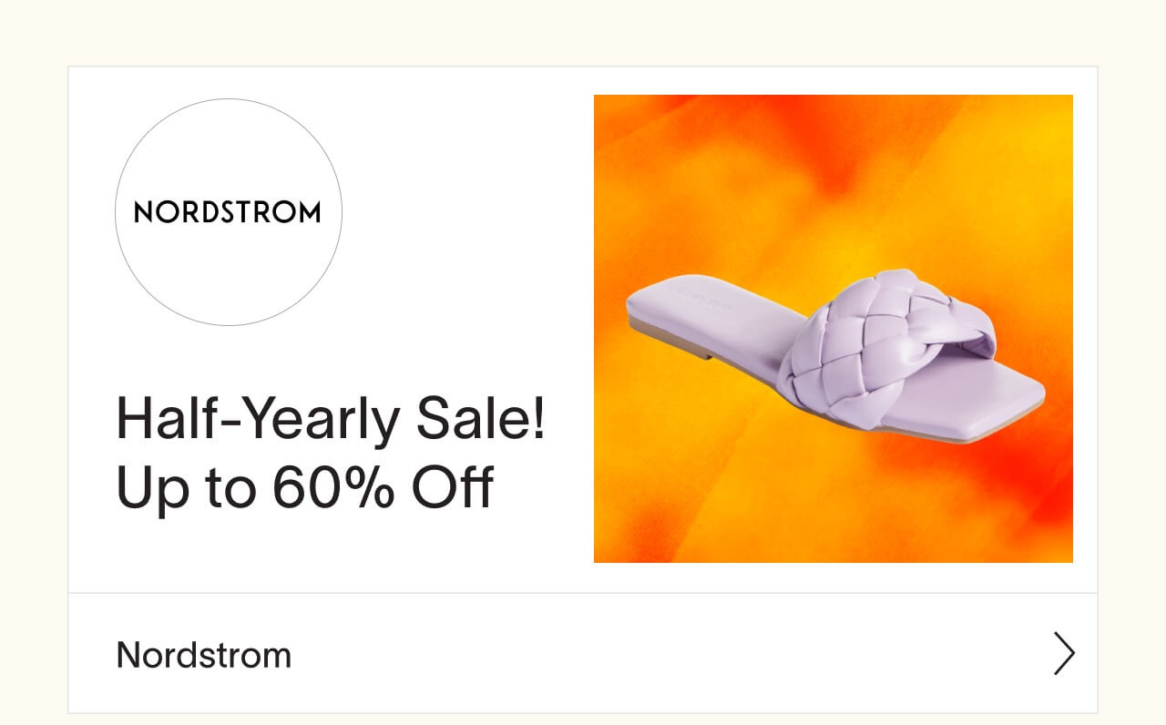 Nordstrom Half-Yearly Sale!