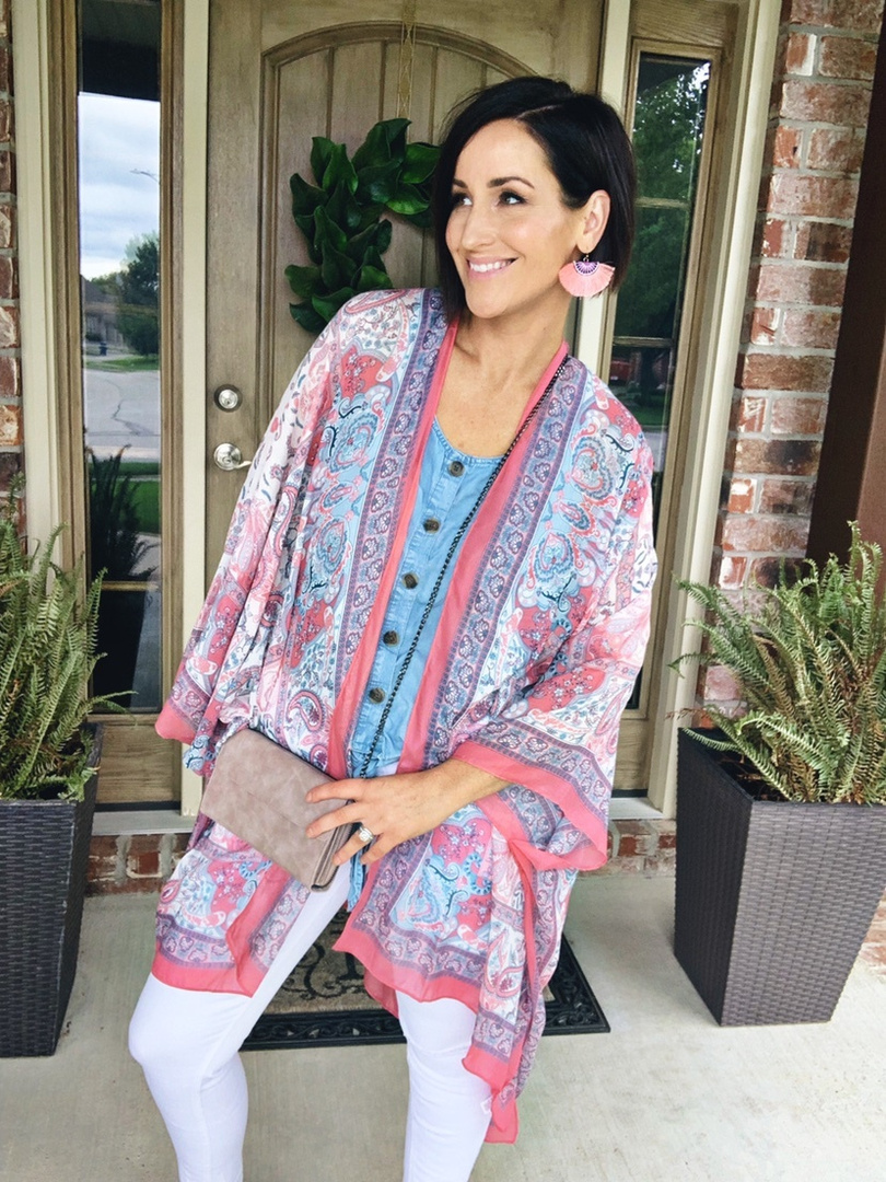 moss rose kimono
