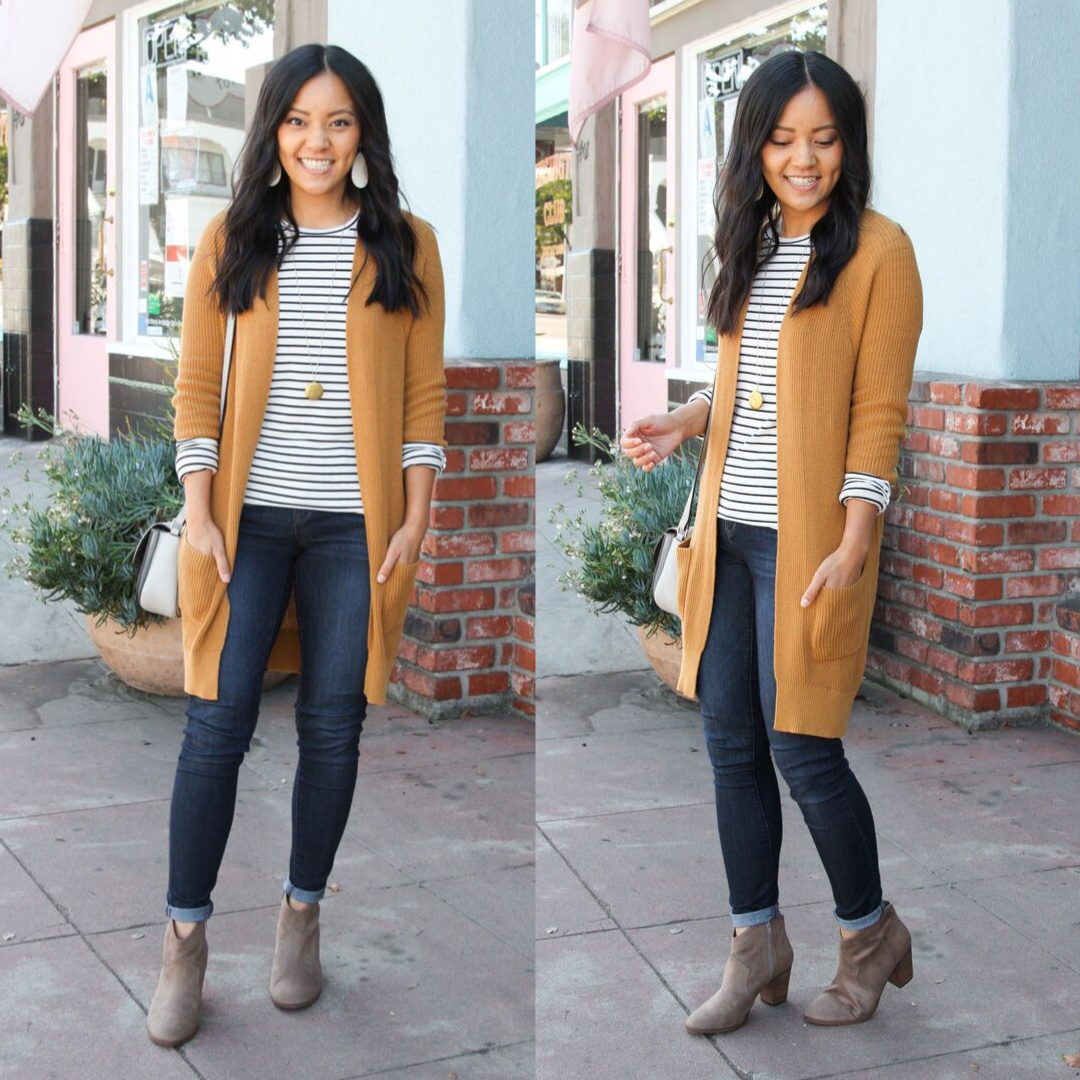 Fashion Look Featuring Halogen Long Sleeve Tops and BP Cardigans by ...