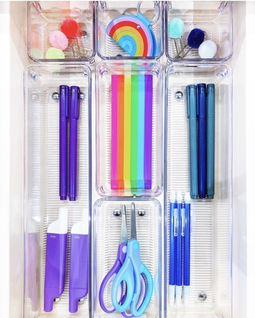 iDesign Linus Shallow Drawer Organizers