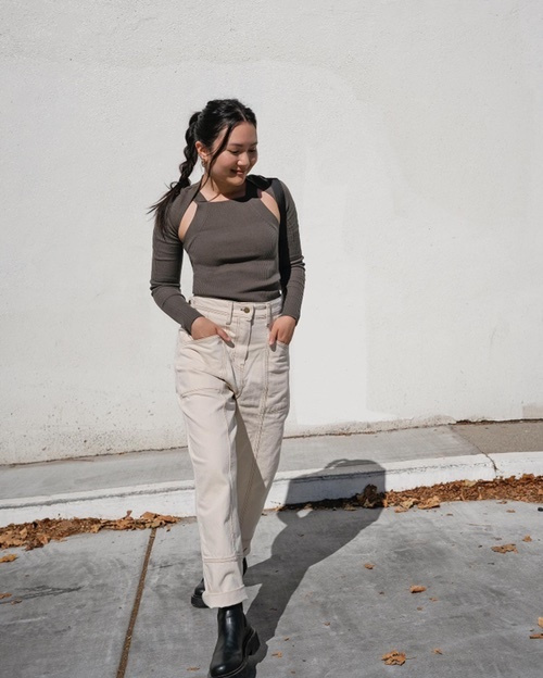 Fashion Look Featuring Pistola Denim Cardigans and LVIR Pants by ...