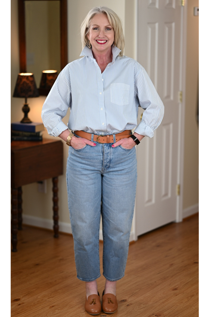 Look by Dressed For My Day featuring Big Shirt