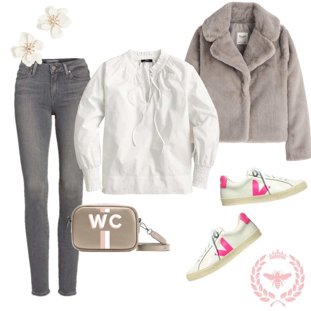 Look by Willow Crowns At Home featuring Veja™ Esplar Low Sneakers in Leather