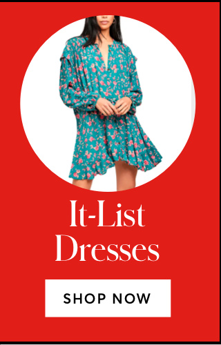 SHOP IT LIST DRESSES