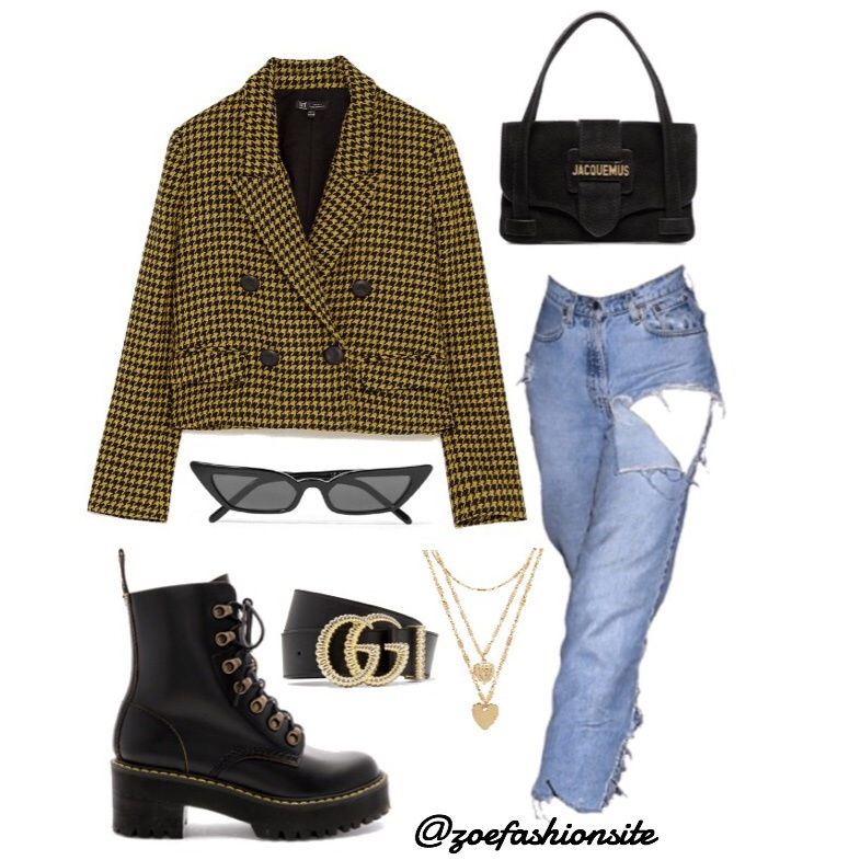 Fashion Look Featuring NBD Blazers and Ulla Johnson Casual Jackets by ...